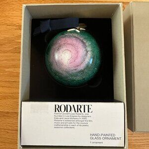 Rodarte Neiman Marcus for Target Hand Painted Galaxy Glass Ornament